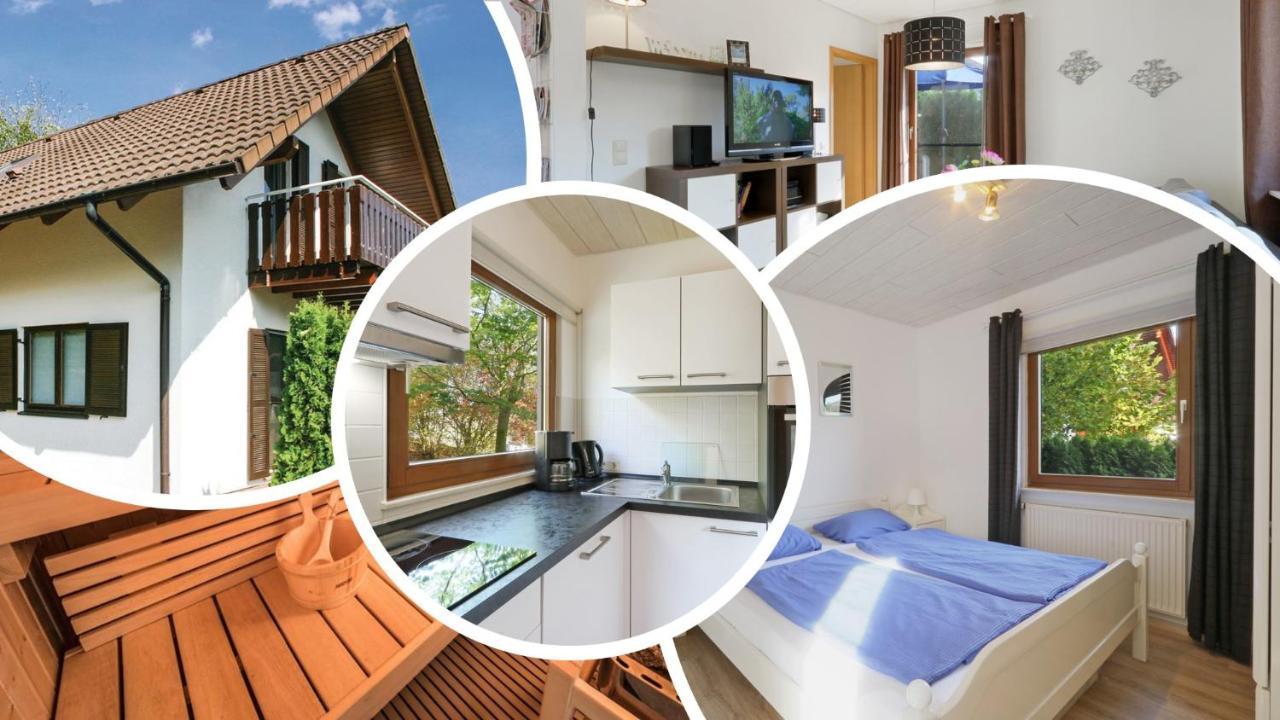 Seepark Kirchheim Ferienhaus Bei Diane Mit Sauna Zewnętrze zdjęcie
